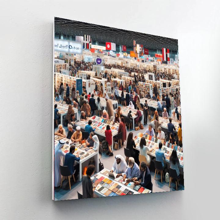 Kuwait International Book Fair - Kuwait City, Kuwait Number Painting