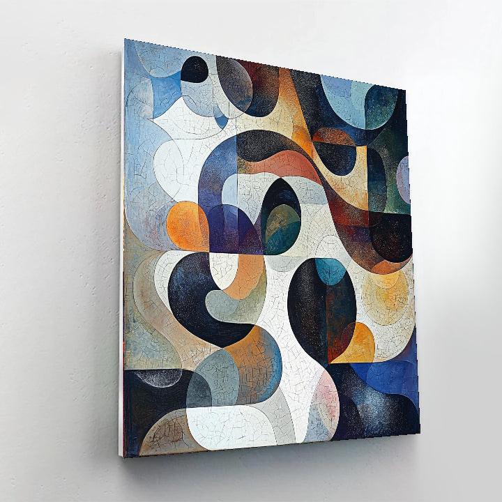 Max Ernst Inspired Fractals Of Thought  Paint By Number