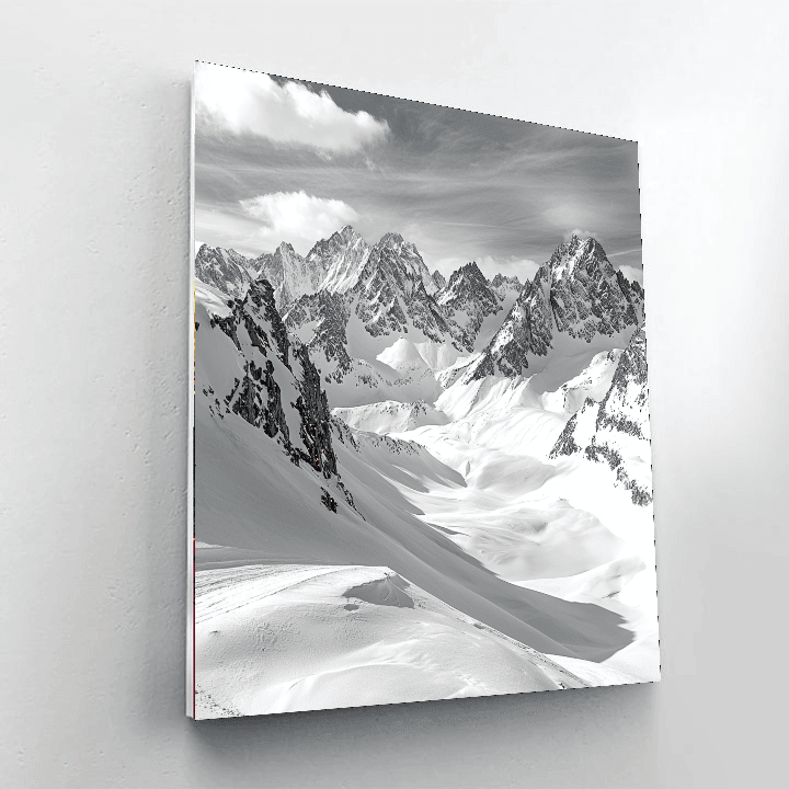 Ansel Adams Inspired Cinematic Landscapes  Paint By Numbers Kits