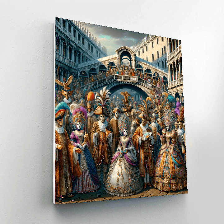 The Venice Carnival Paint By Numbers