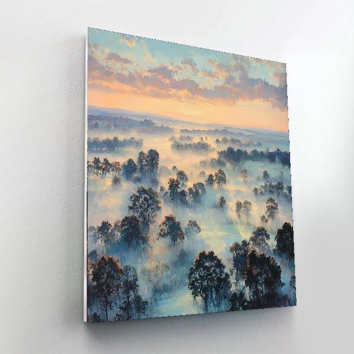 John Constable Inspired The Quiet Glow Of Dawn  Paint By Color