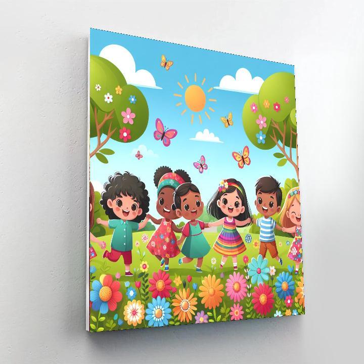 Colorful Spring Celebration Paint By Number