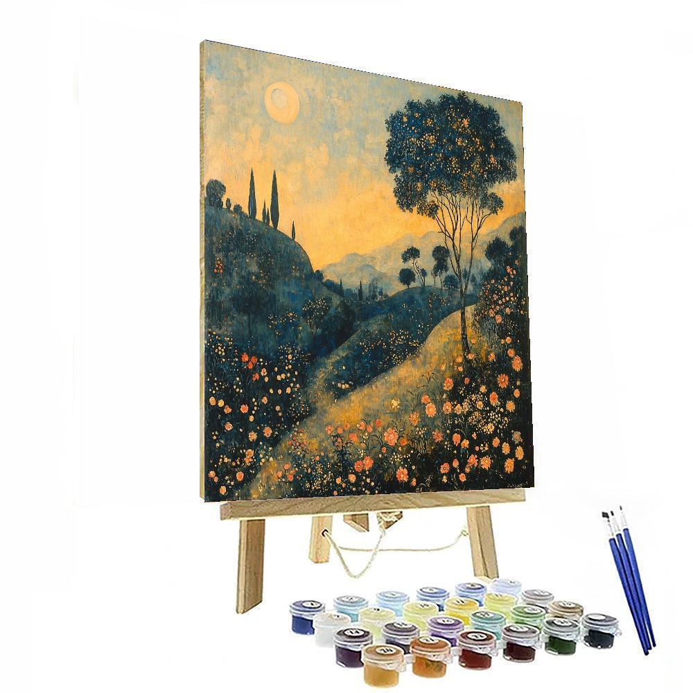 Odilon Redon Inspired Mystic Landscapes  Painting By Numbers Kit