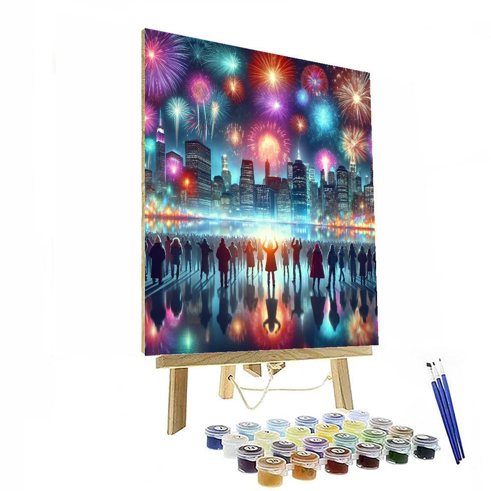 New Year's Eve - Worldwide Numbered Painting Kits