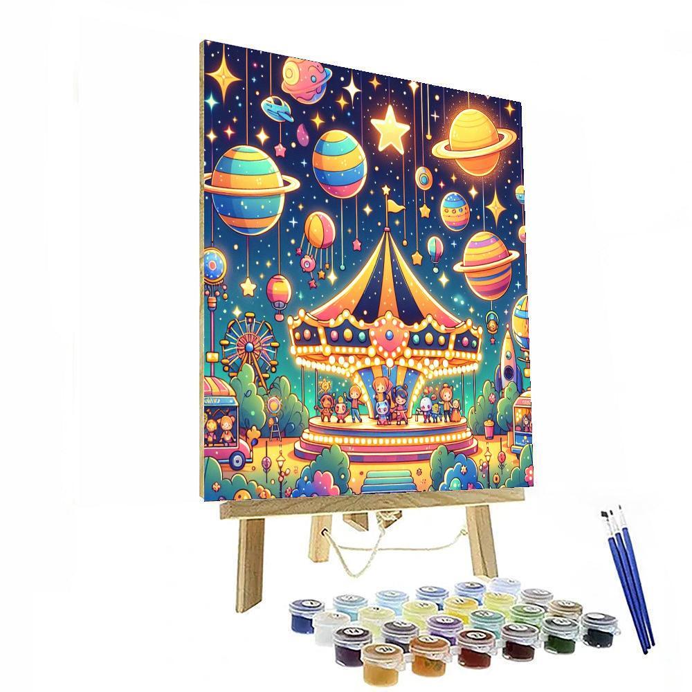 Cosmic Carnival Journey Numbered Painting Kits