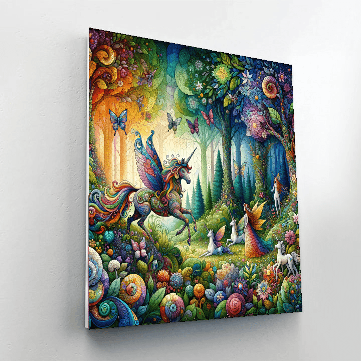 Tales Of The Enchanted Forest Paint By Number