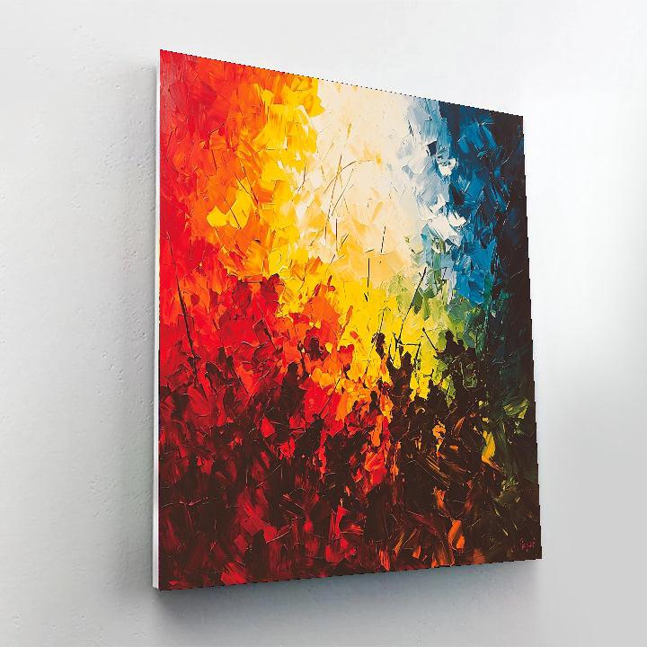 Caravaggio Inspired Resonance Of Color  Paint By Color