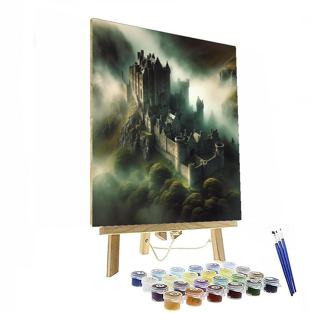 Ancient Castle Echoes Paint By Numbers