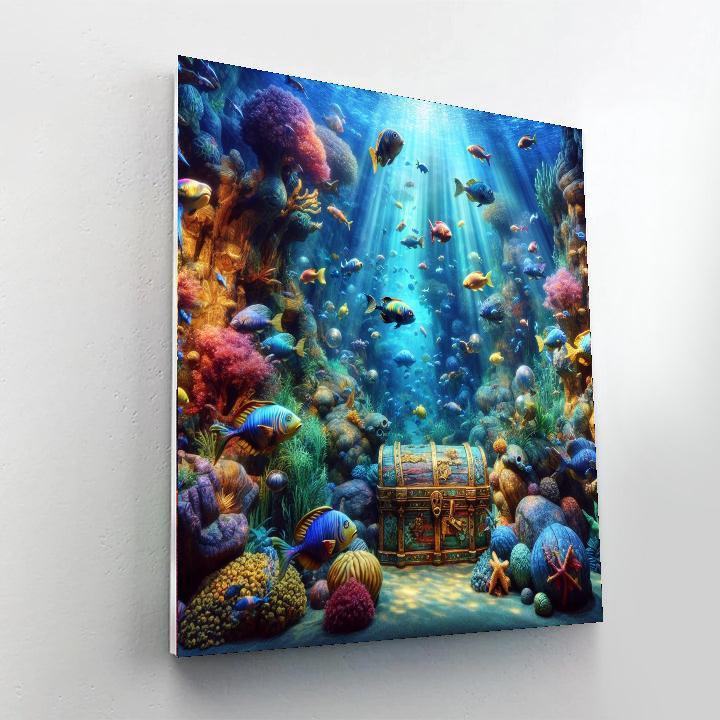 Oceanic Treasure Quest Paint By Numbers Kits