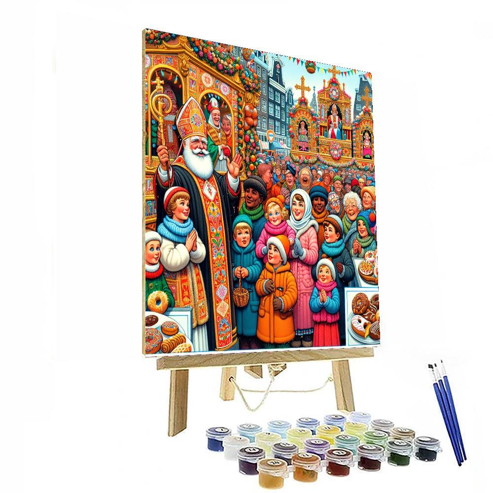 Feast Of Saint Nicholas - Amsterdam, Netherlands Number Painting