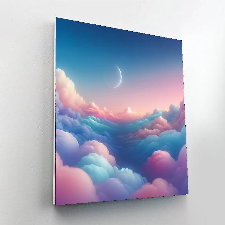 Dreamy Pastel Skies Paint By Numbers
