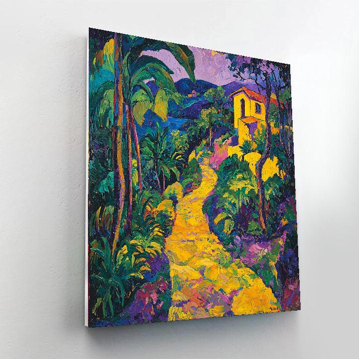 Gauguin Inspired Bohemian Paradise  Paint By Numbers