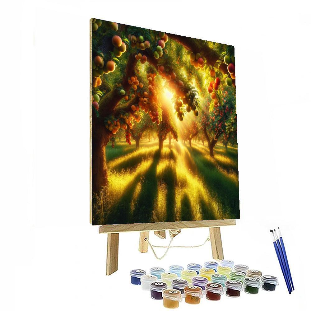 Summer Orchard Delight Numbered Painting Kits