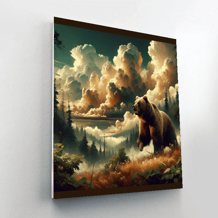 Bear's Wilderness Journey DIY Paint By Numbers