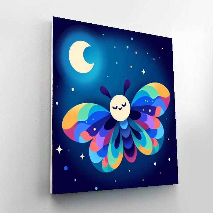 Mysterious Moth Paint By Numbers Kits