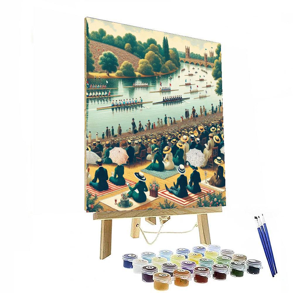 Henley Royal Regatta Numbered Painting Kits