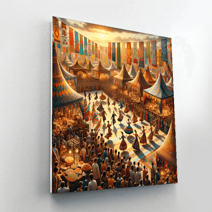 The Great Indian Festival - India Paint By Number