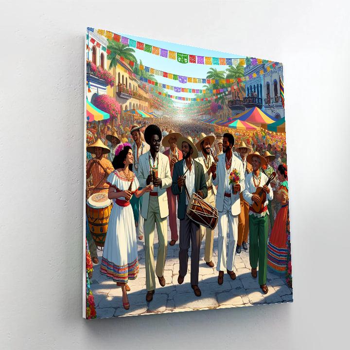 Dia De La Candelaria DIY Paint By Numbers