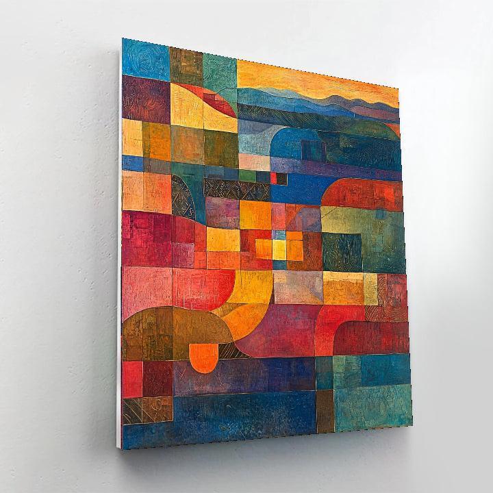 Paul Klee Inspired Symphony Of Imagination  Paint By Number