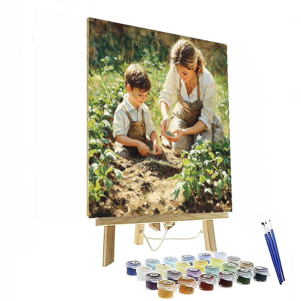 Nurtured By Nature's Rhythms Paint By Number