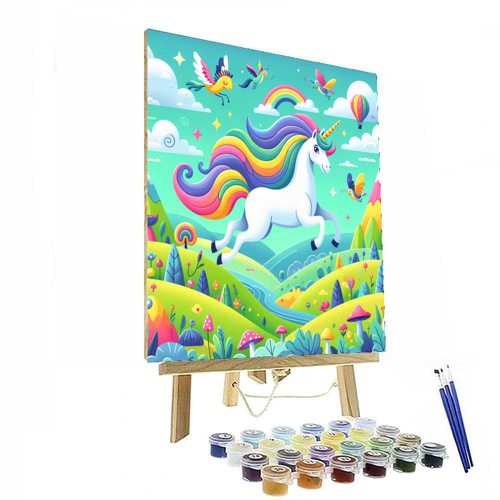 Exploring Mythical Creatures Paint By Numbers