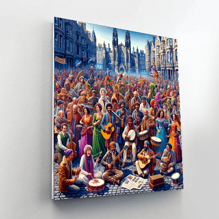 Edinburgh Festival Fringe - Uk Paint By Color