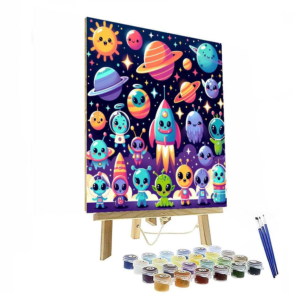 Cosmic Quest Adventure Paint By Number
