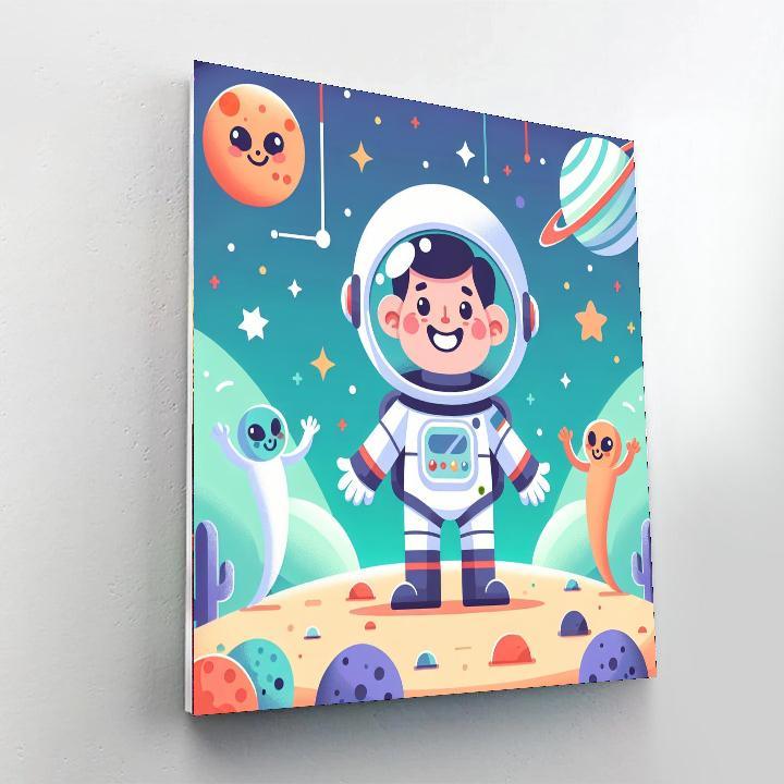 Space Fantasy Adventure Paint By Numbers Kits