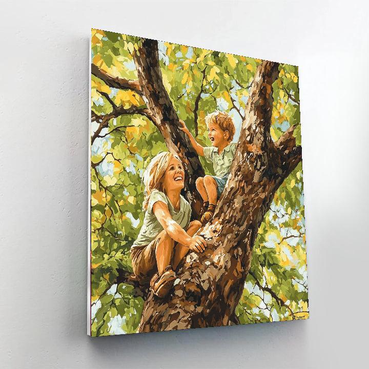 Adventurous Tree Climb DIY Paint By Numbers