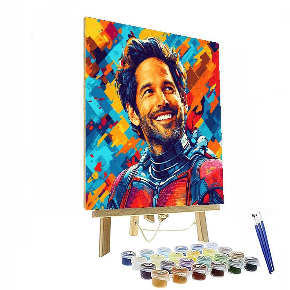 Paul Rudd: The Ant-man's Lighthearted Legacy Paint By Color