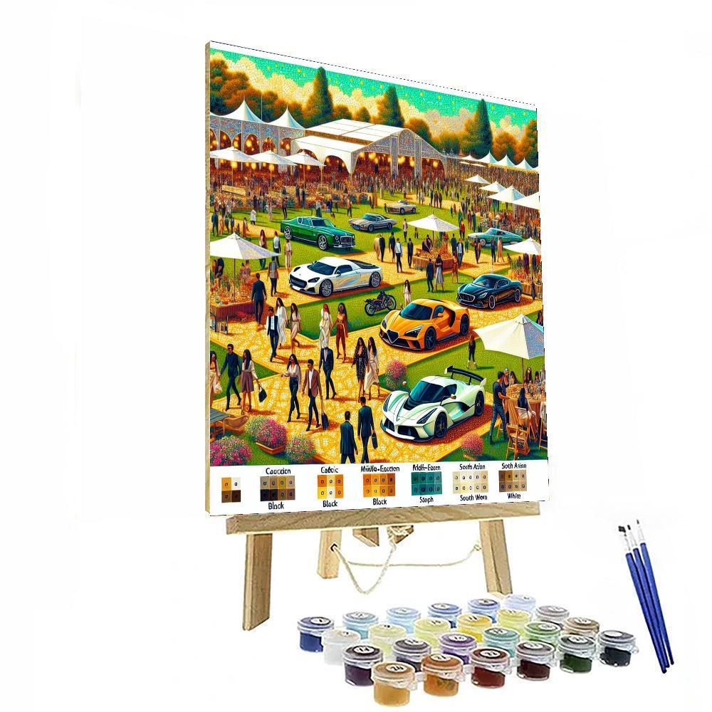 Festivals Of Speed - Usa Paint By Numbers Art