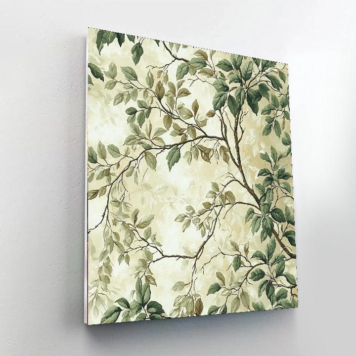 Leonardo Da Vinci Inspired Symphony Of Forest Whispers  Paint By Number