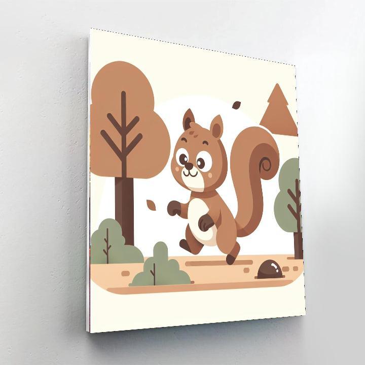 Curious Squirrel's World Paint By Numbers Kits