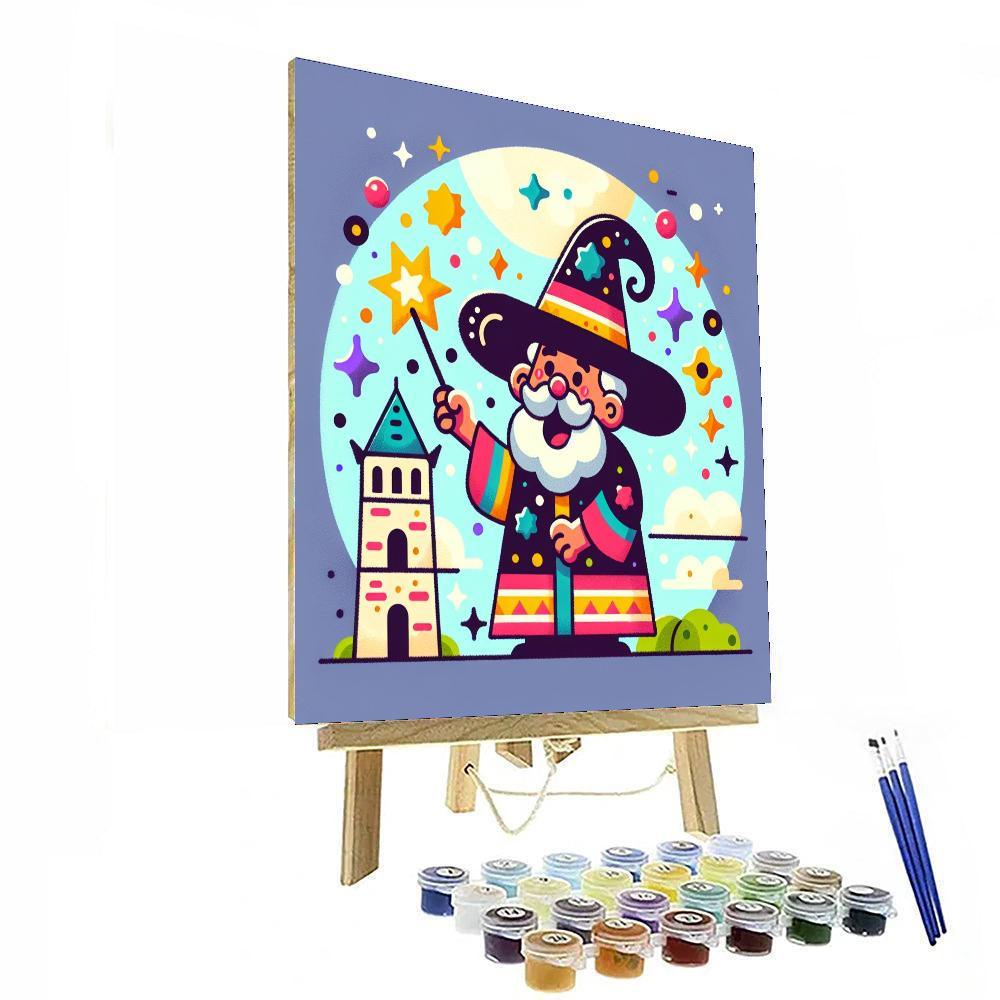 Mystical Wizard World Paint By Numbers Kits