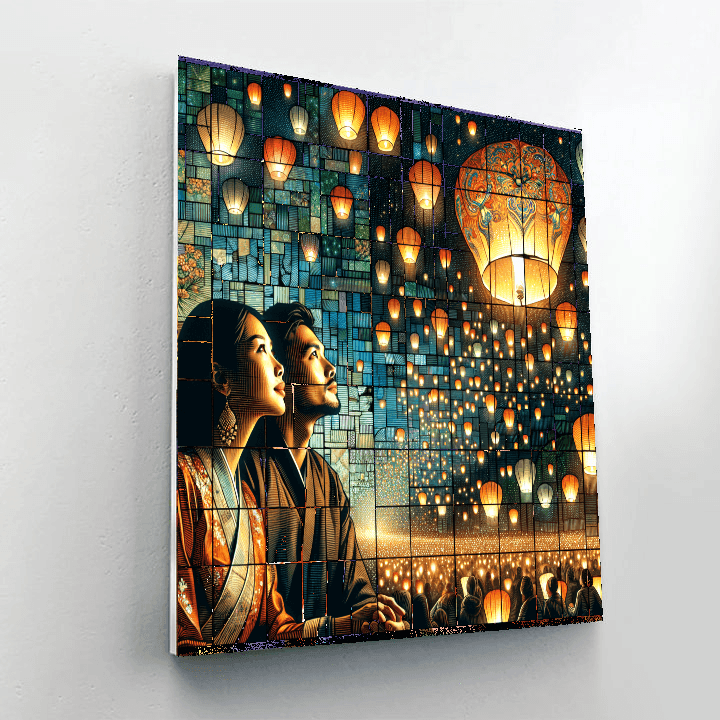 Taipei Lantern Festival - Taipei, Taiwan Number Painting