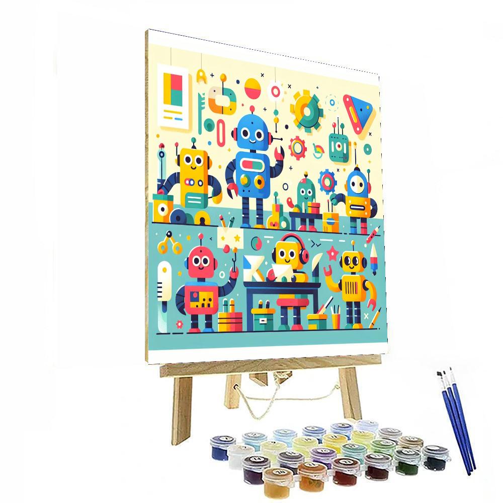 Creative Robots Paint By Numbers Kits
