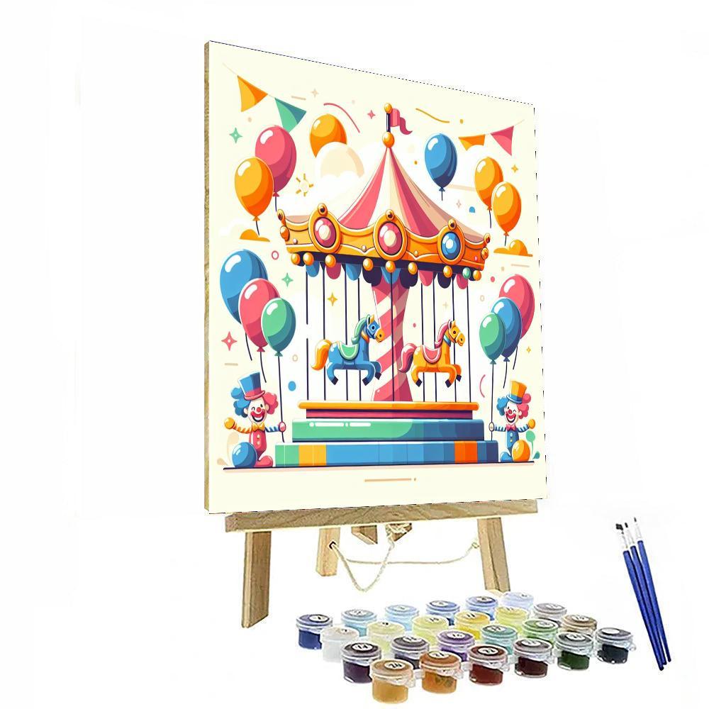 Carnival Craze Painting By Numbers Kit