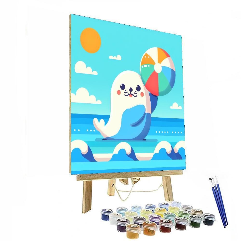 Sassy Seal Paint By Color