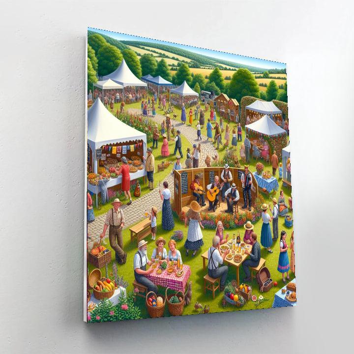 Wangler Festival - France Paint By Numbers Kits