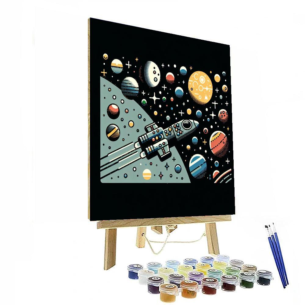 Deep Space Adventure Paint By Number