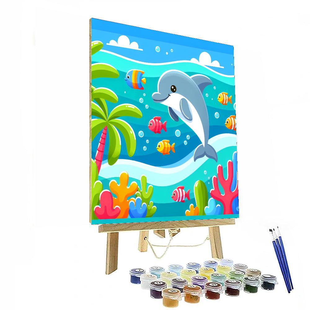 Vibrant Ocean Explorer Number Painting