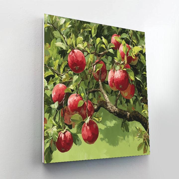 Mother's Day At The Orchard Number Painting