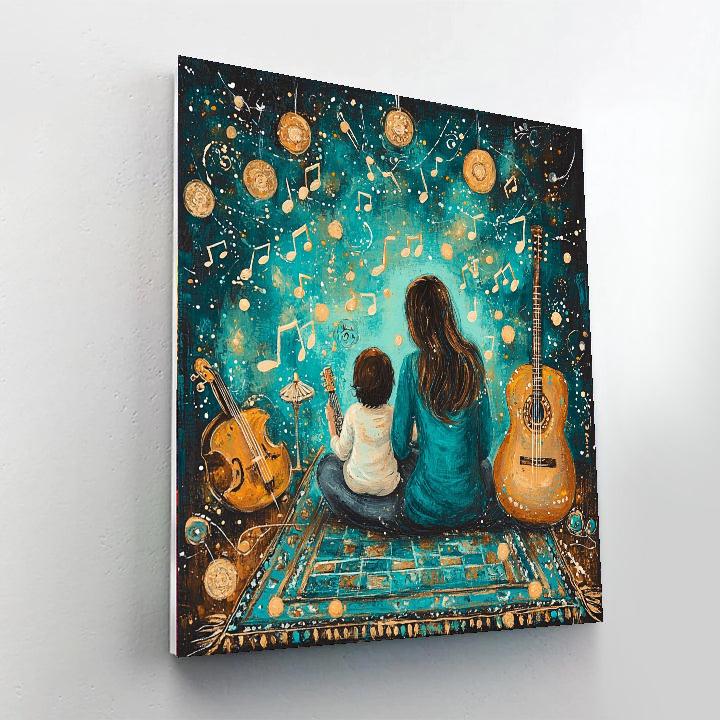 Motherhood's Symphony Painting Number Kit