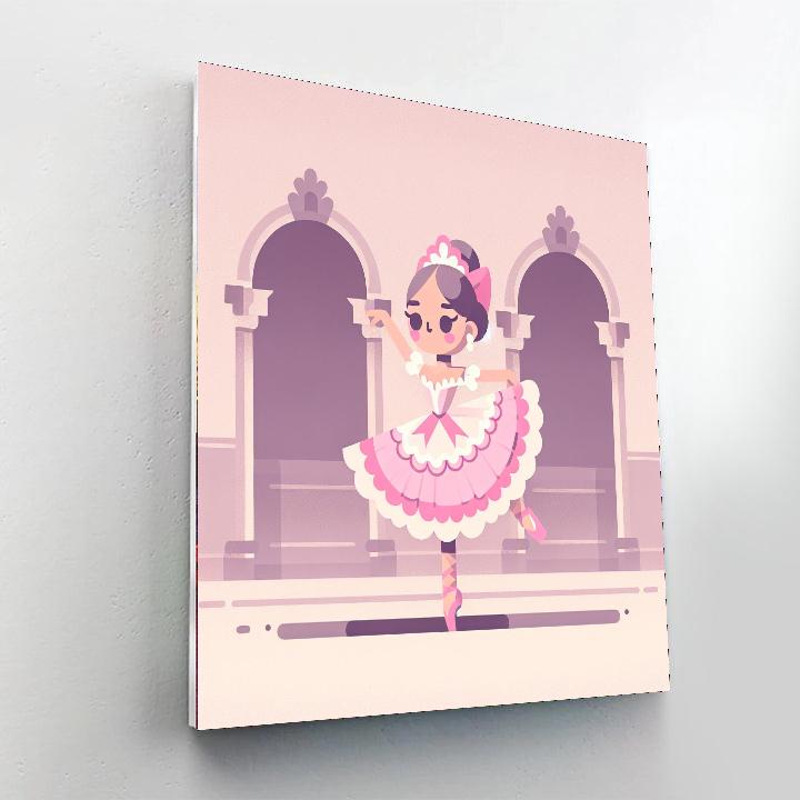 Ballet Princess Dream Number Painting