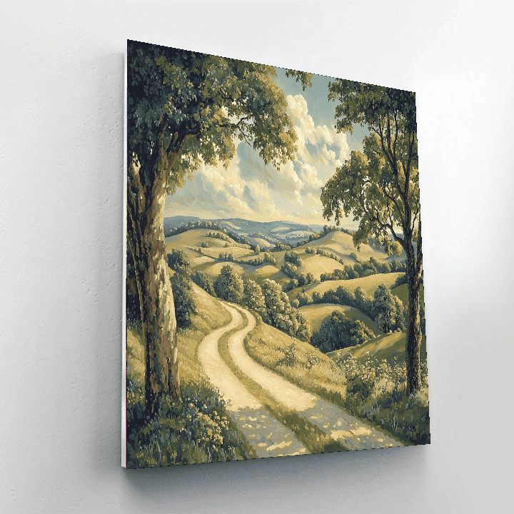 John Constable Inspired Time Travel To The Past  Paint By Numbers Art