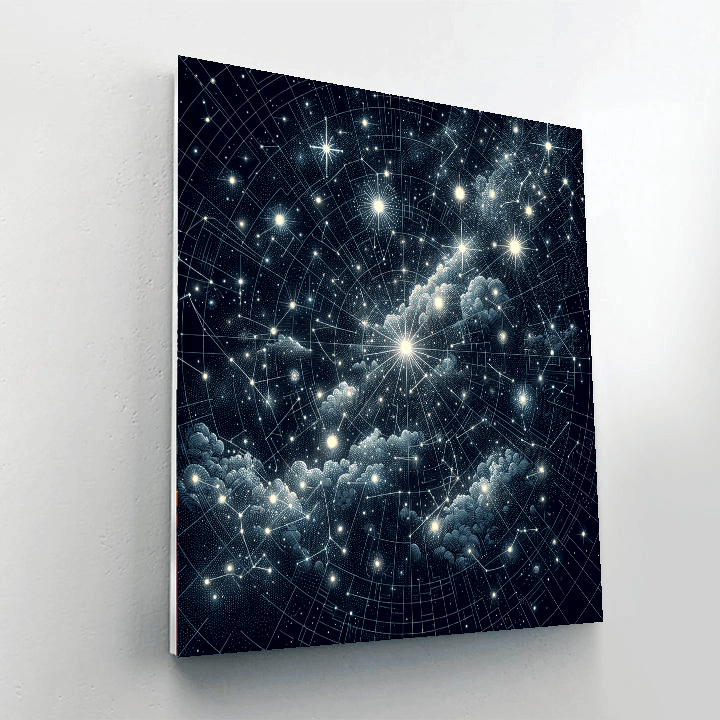 Celestial Constellation Charm Numbered Painting Kits