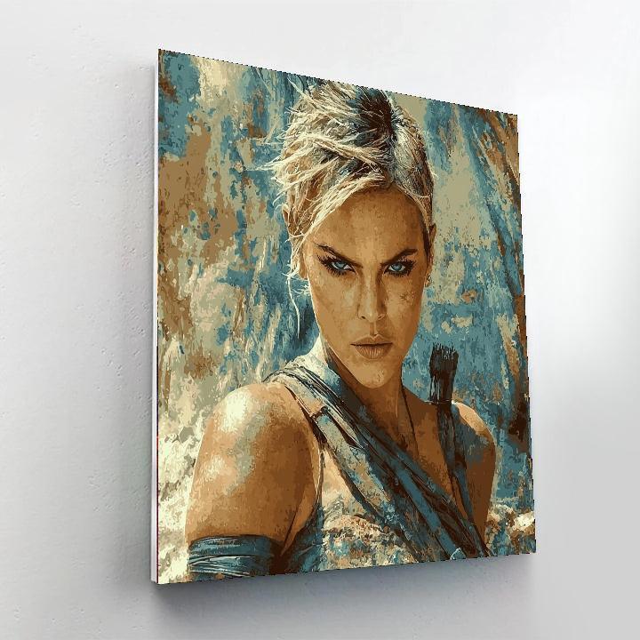 Charlize Theron: The Powerful Force Of Furiosa Paint By Numbers Kits