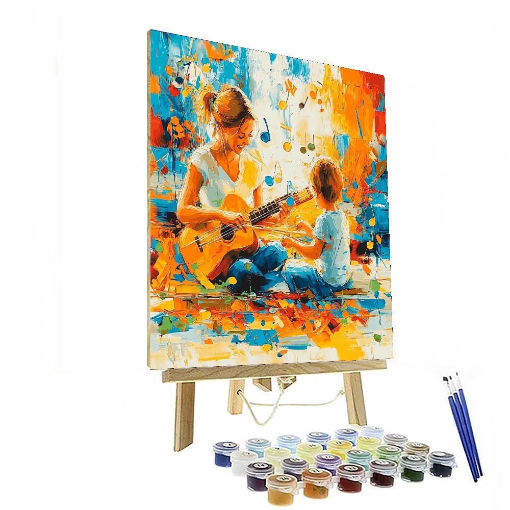 The Rhythm Of Love Number Painting