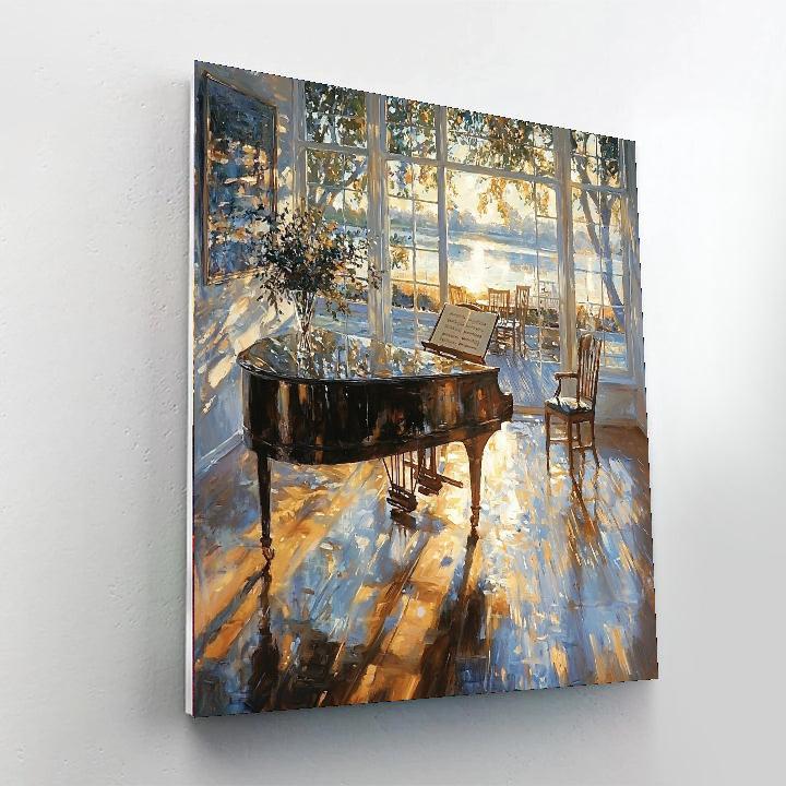 Strings Of Love Number Painting