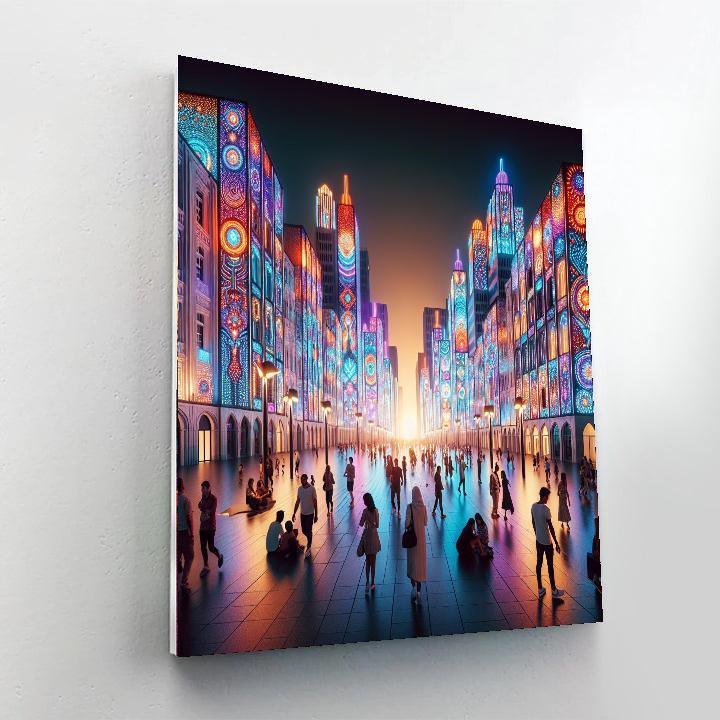 Glow Festival Number Painting